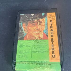 Stompin Tom Connors 8 Track Stereo Tape - Black